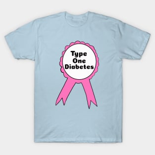 Copy of T1D Ribbon - Pink T-Shirt